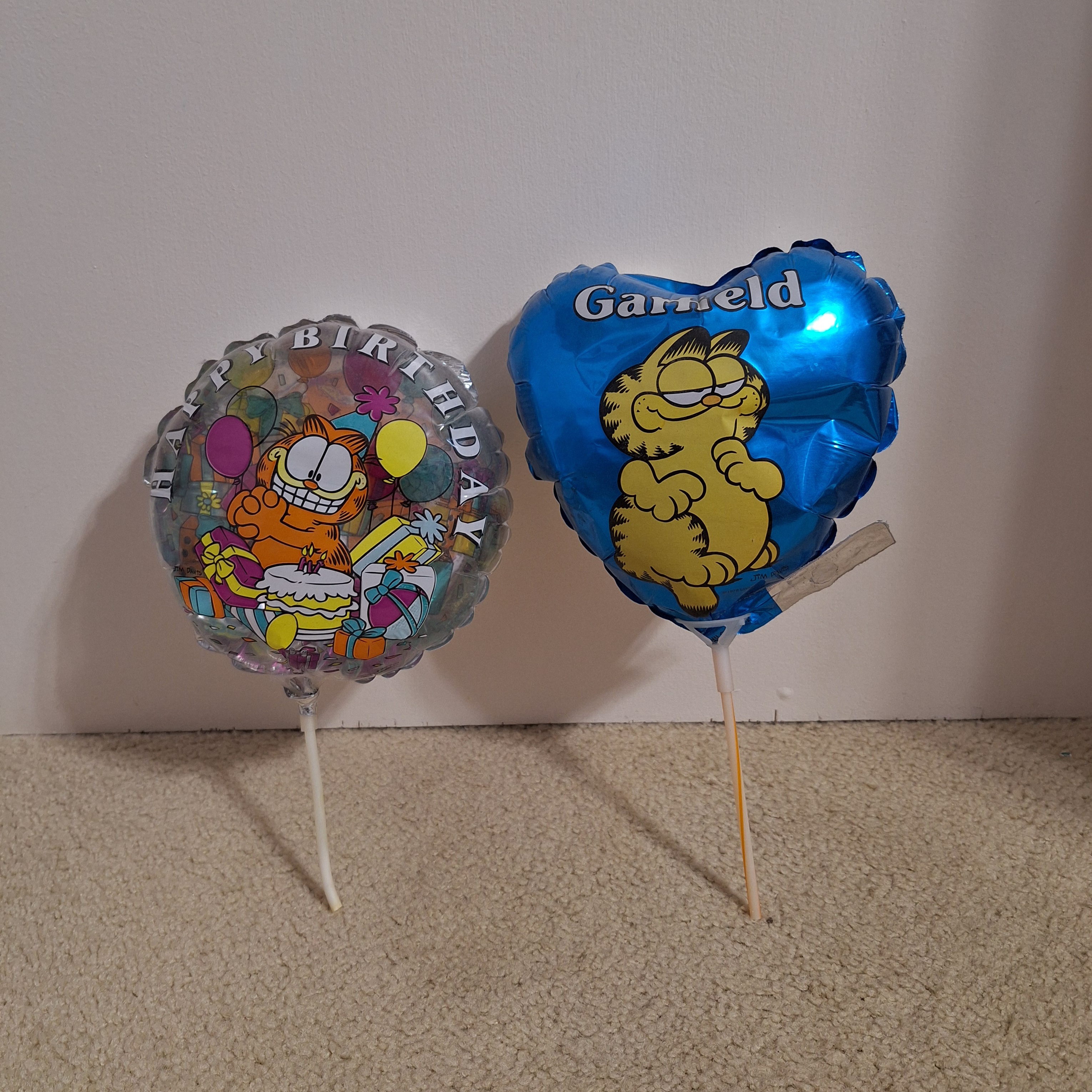 My balloons, still inflated after all these years