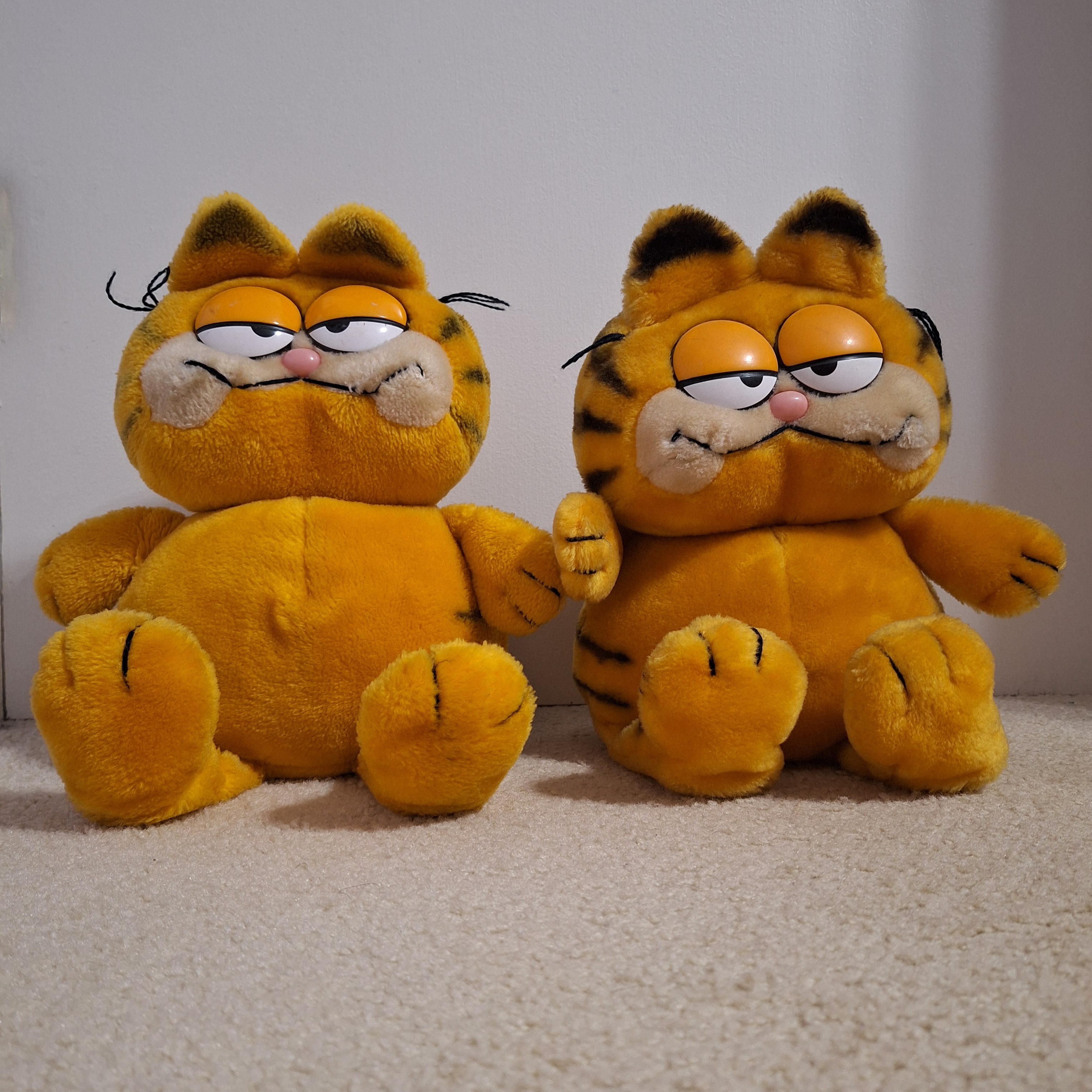 Two very similar big plushes!